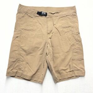 Marmot‎ Hiking Shorts Men's Sz 32 Tan Buckle Belt Outdoors